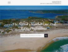 Tablet Screenshot of haraldgrantrealestate.com